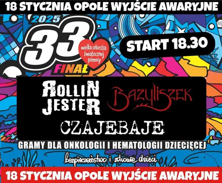 WOŚP WYJŚCIE aWARYJNE OPOLE 2025