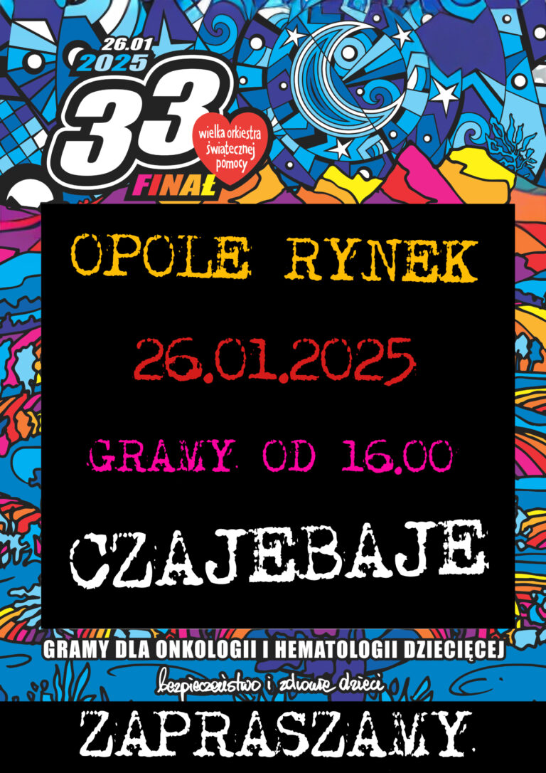 WOŚP Rynek Opole 2025 CZAJEBAJE