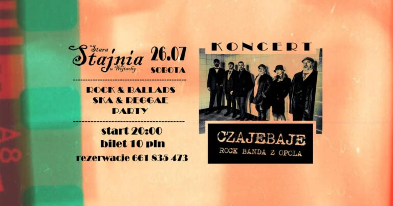 Koncert CzajeBaje Stara Stajnia u Wojtachy